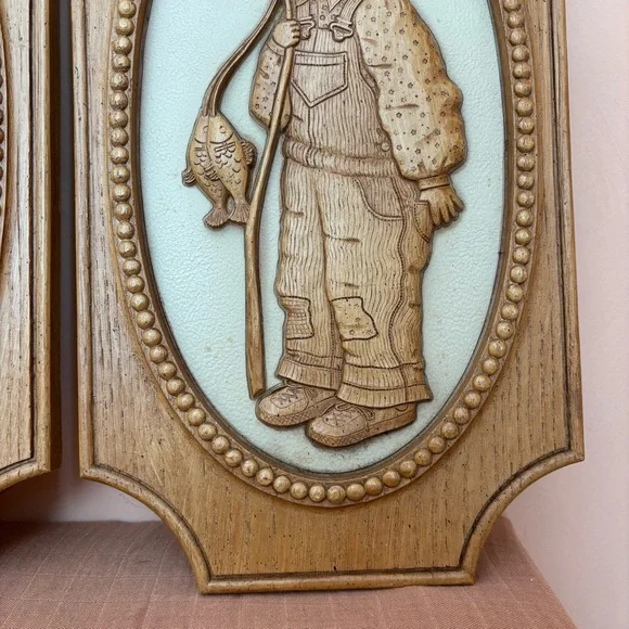 1972-1976 Holly Hobbie & Robby Hobbie Plaques - Picture 5 of 9